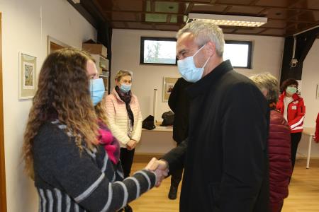 MINISTER JANEZ CIGLER KRALJ NA DELOVNEM OBISKU TOČKA MOČI 45 FOTO LJUBO VUKELIČ